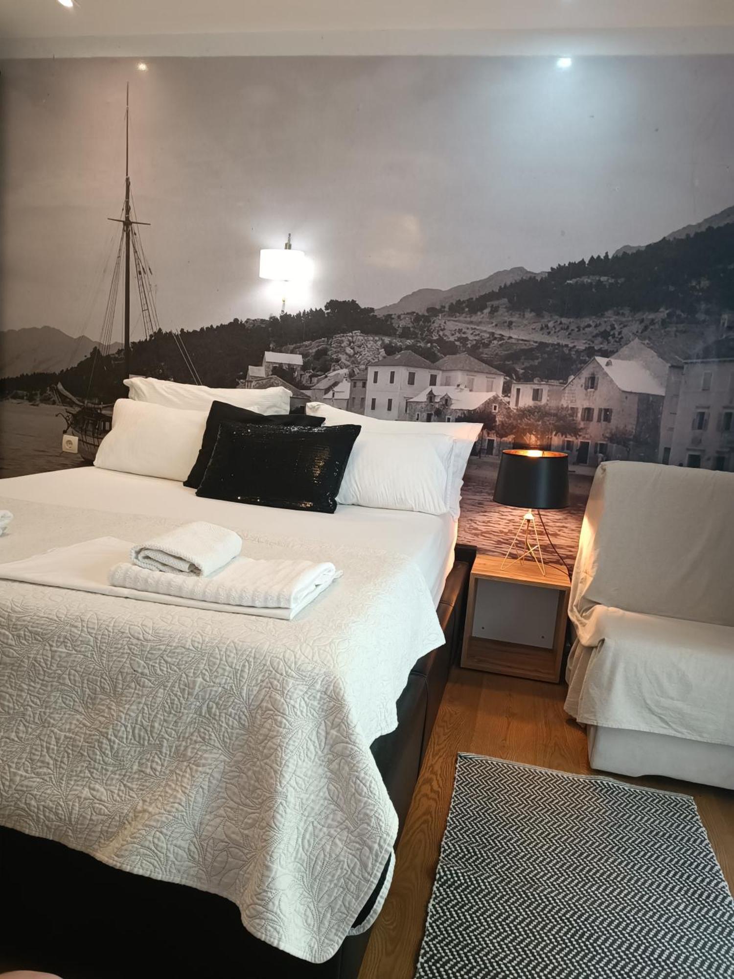 Apartmán Old Port Baška Voda Exteriér fotografie